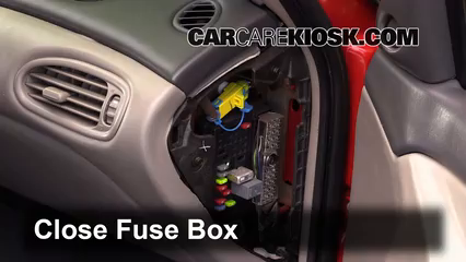 Interior Fuse Box Location: 1999-2004 Oldsmobile Alero - 2003